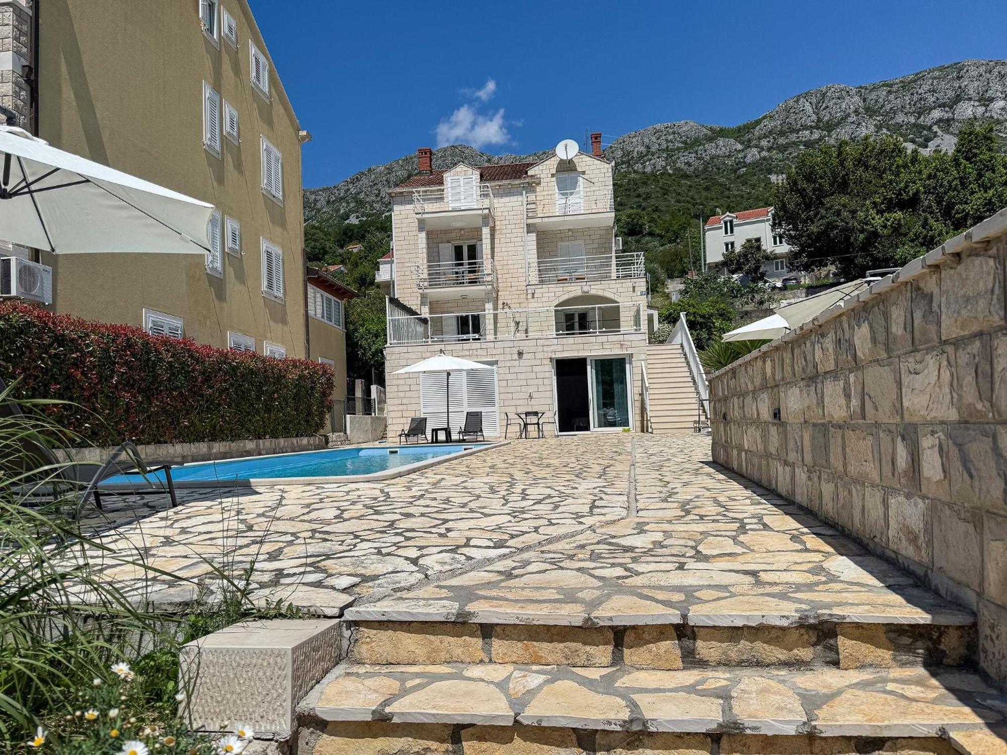 Apartments Pralas Mokošica Exterior foto